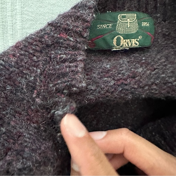 Vintage ORVIS Pullover Sweater - Picture 4 of 5